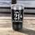 Funny Twenty One And Fabulous Crown Ringed Tumbler