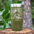 Military Green Veteran Tumbler With United States Airforce Design