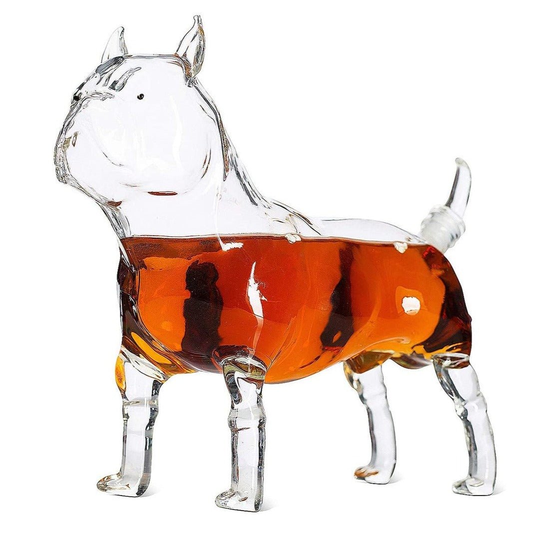 Unique Personalized Pug Bulldog Decanter Customized Decanter Gifts for Men by Groovy Guy