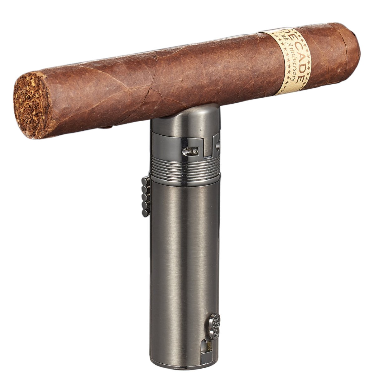 Unique Personalized Triple Threat Personalized Cigar Lighter Customized Cigar Gifts for Men by Groovy Guy