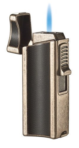 Unique Personalized Antique Cutter & Lighter Set Customized Cigar Lighter Gifts for Men by Groovy Guy