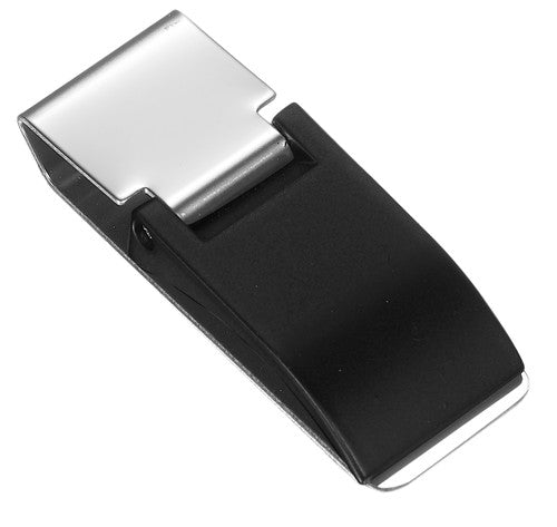 Unique Personalized Black Personalized Money Clip Customized Wallets Gifts for Men by Groovy Guy