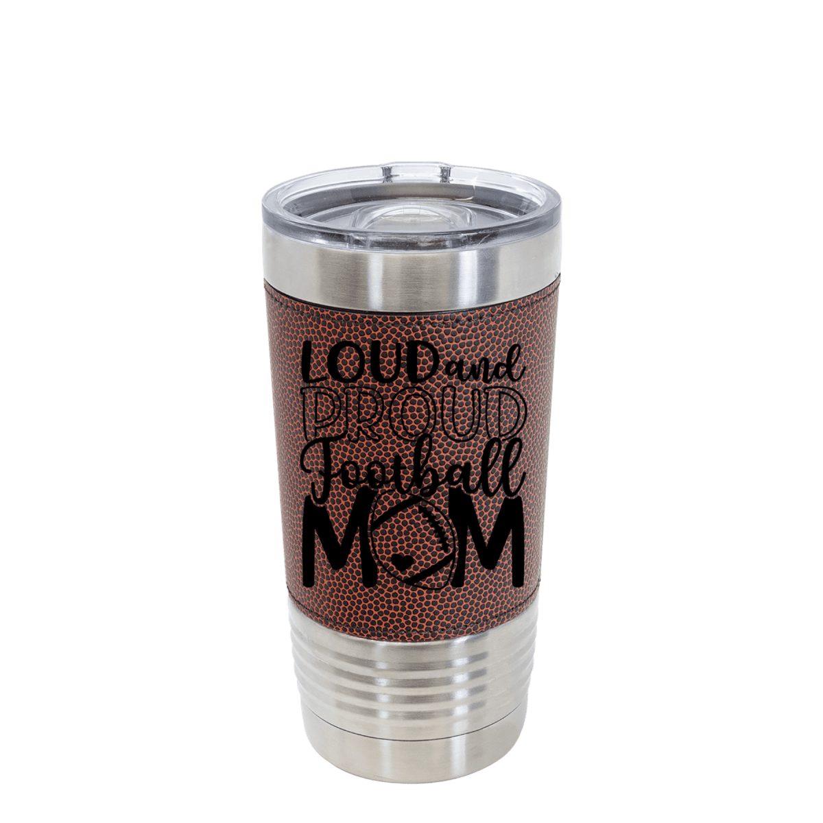 Unique Personalized Vibrant Voice Of The Stands Football Football Tumbler Customized Football Tumbler Gifts for Men by Groovy Guy