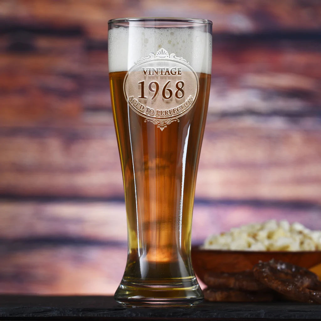 Birthday Pilsner Beer Glass