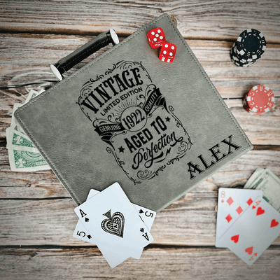 Vintaged Aged Poker Gift Set