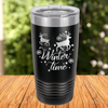 Funny Winter Time Ringed Tumbler