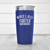 Blue fathers day tumbler Worlds Best Farter