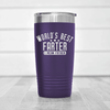 Purple fathers day tumbler Worlds Best Farter
