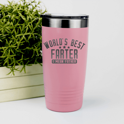 Salmon fathers day tumbler Worlds Best Farter