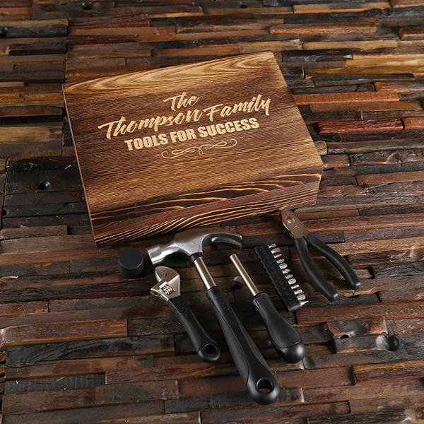 Unique Personalized Tool's Gold Customized Gifts for Men by Groovy Guy