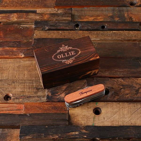 Unique Personalized Custom Utility Knife Customized Gifts for Men by Groovy Guy