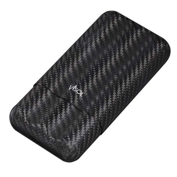 Unique Personalized Carbon Fiber 3 Finger Customized Cigar Gifts for Men by Groovy Guy