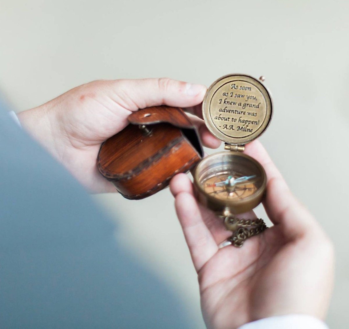 Unique Personalized Personalized Compass Customized Guy Gifts Gifts for Men by Groovy Guy