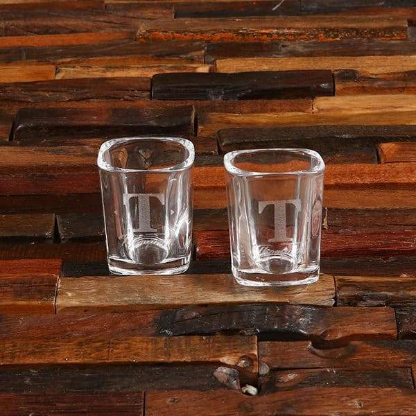 Two Personalized Shot Glasses