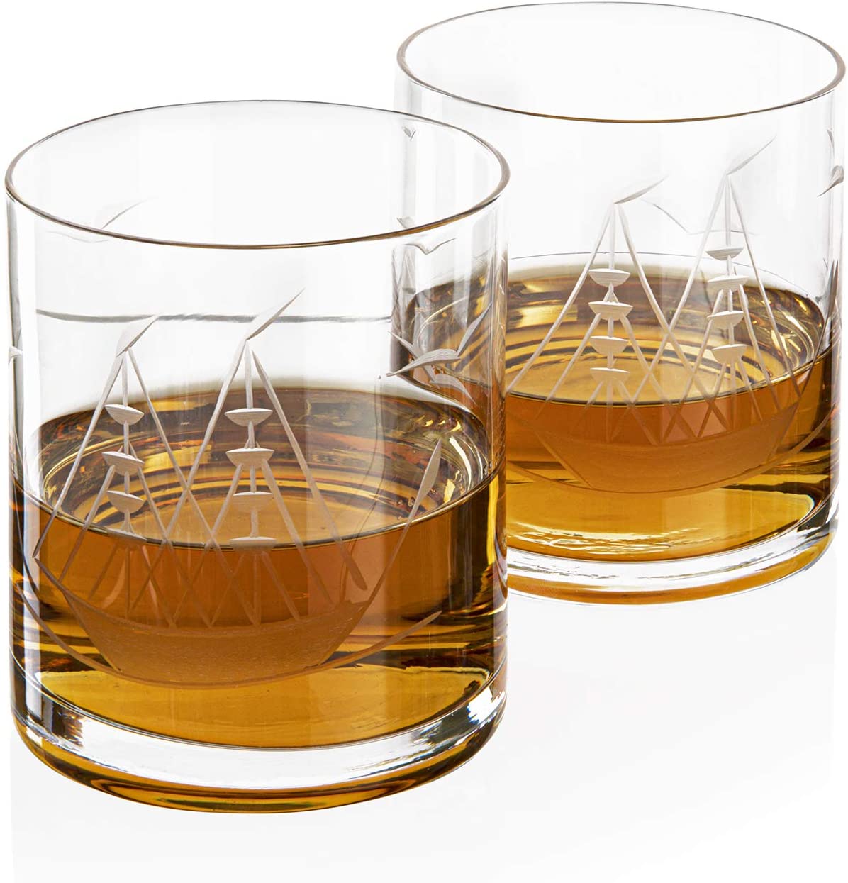 Unique Personalized Ship in a Barrel Decanter Set Customized Gifts for Men by Groovy Guy