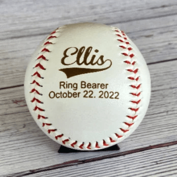 Unique Personalized Pitch Perfect Personalized Baseball Customized Baseball Gifts for Men by Groovy Guy