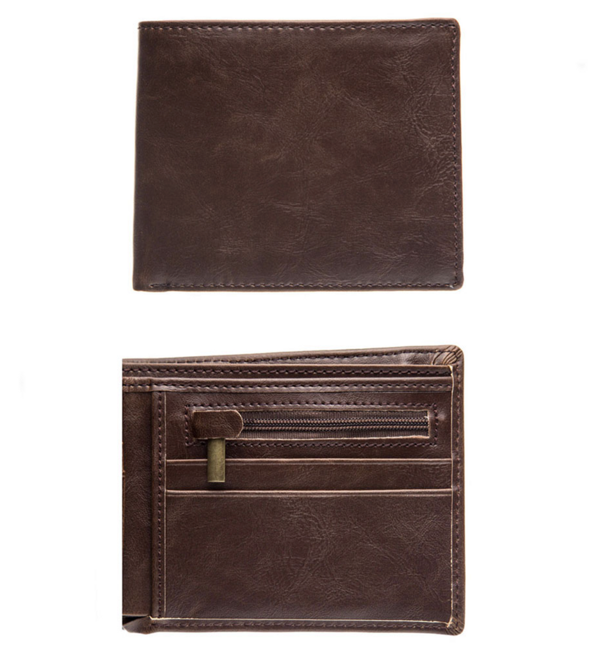 The Keepsake Personalized Leather Wallet