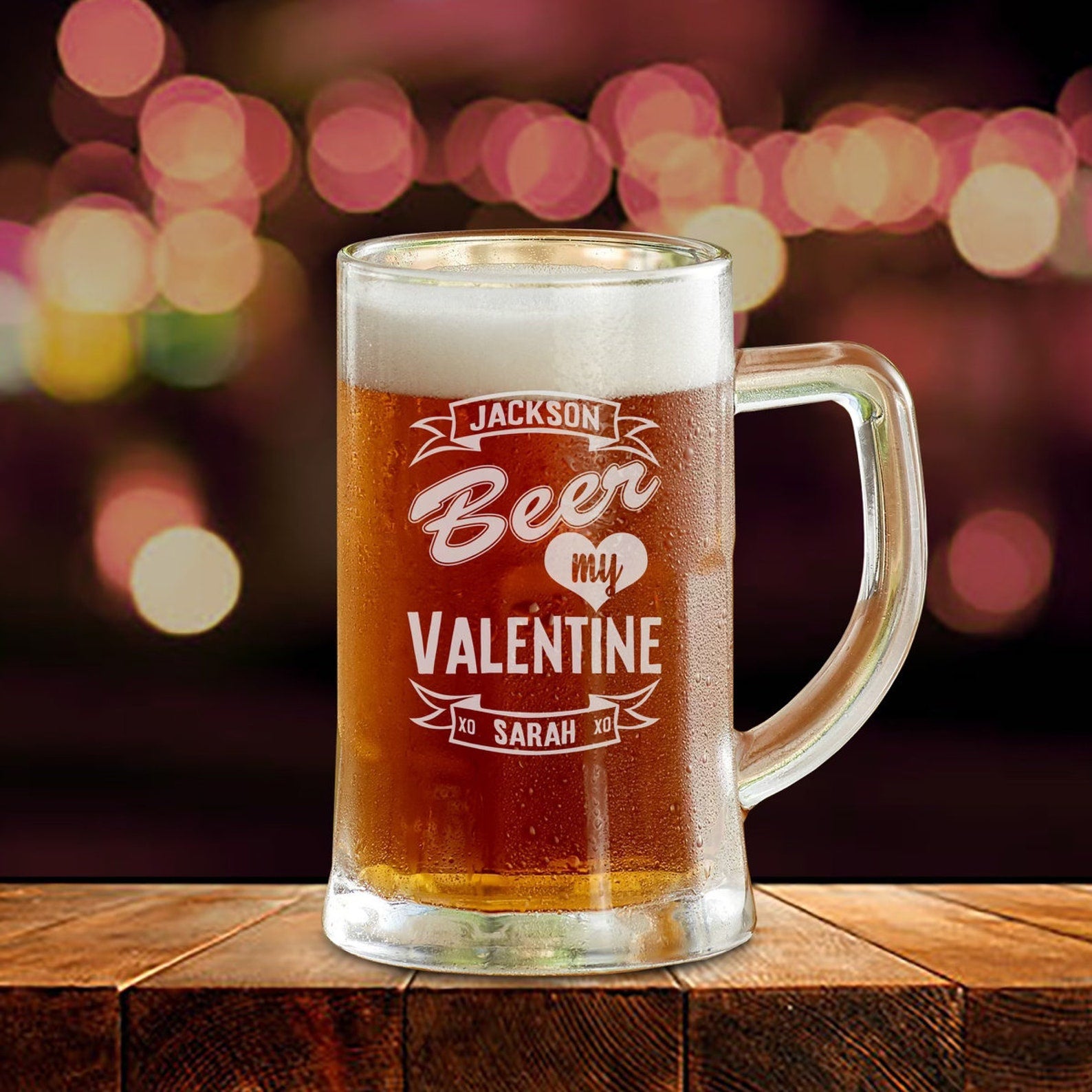 Beery Special Valentines | 17 oz My Valentine Beer Mug
