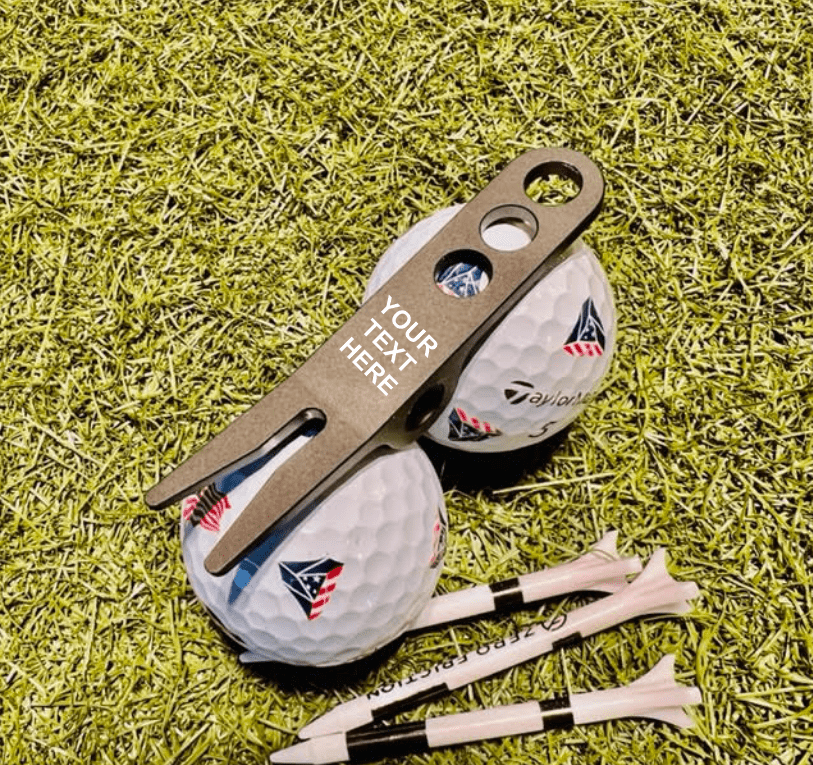 Unique Personalized Signature Divot Tool Customized Golf Gifts for Men by Groovy Guy