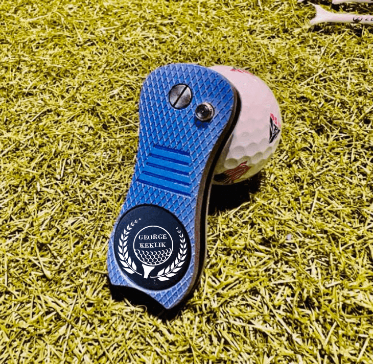 Unique Personalized Turf Service Custom Divot Tool Customized Divot Tool Gifts for Men by Groovy Guy