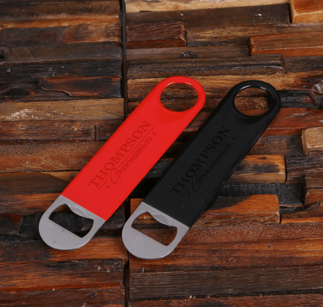 Unique Personalized Get a Grip Customized Bottle Openers Gifts for Men by Groovy Guy