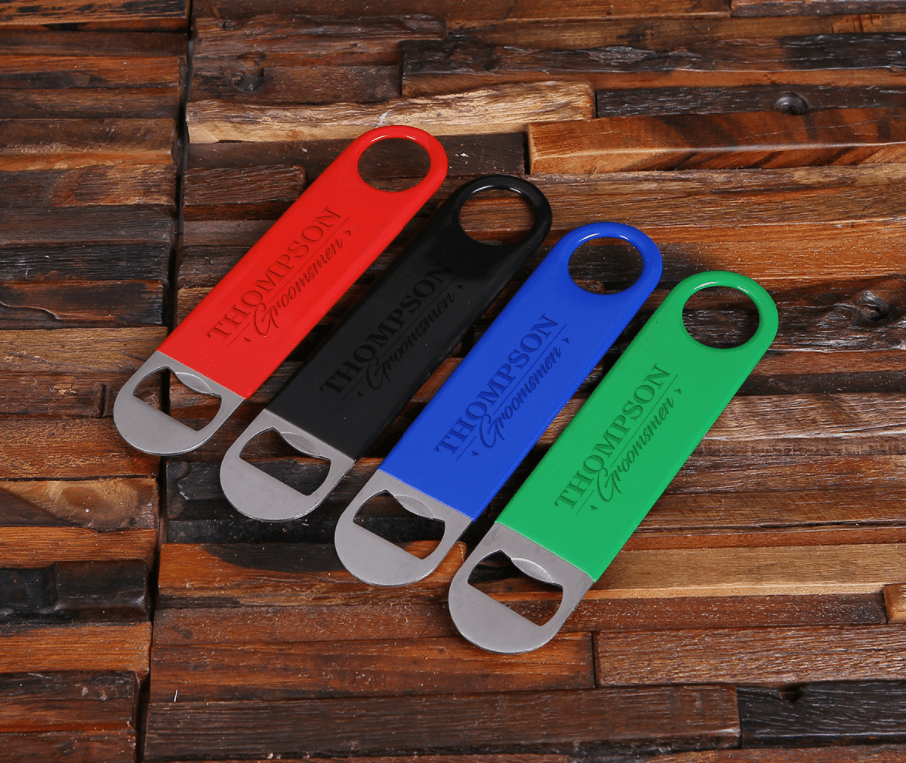 Unique Personalized Get a Grip Customized Bottle Openers Gifts for Men by Groovy Guy