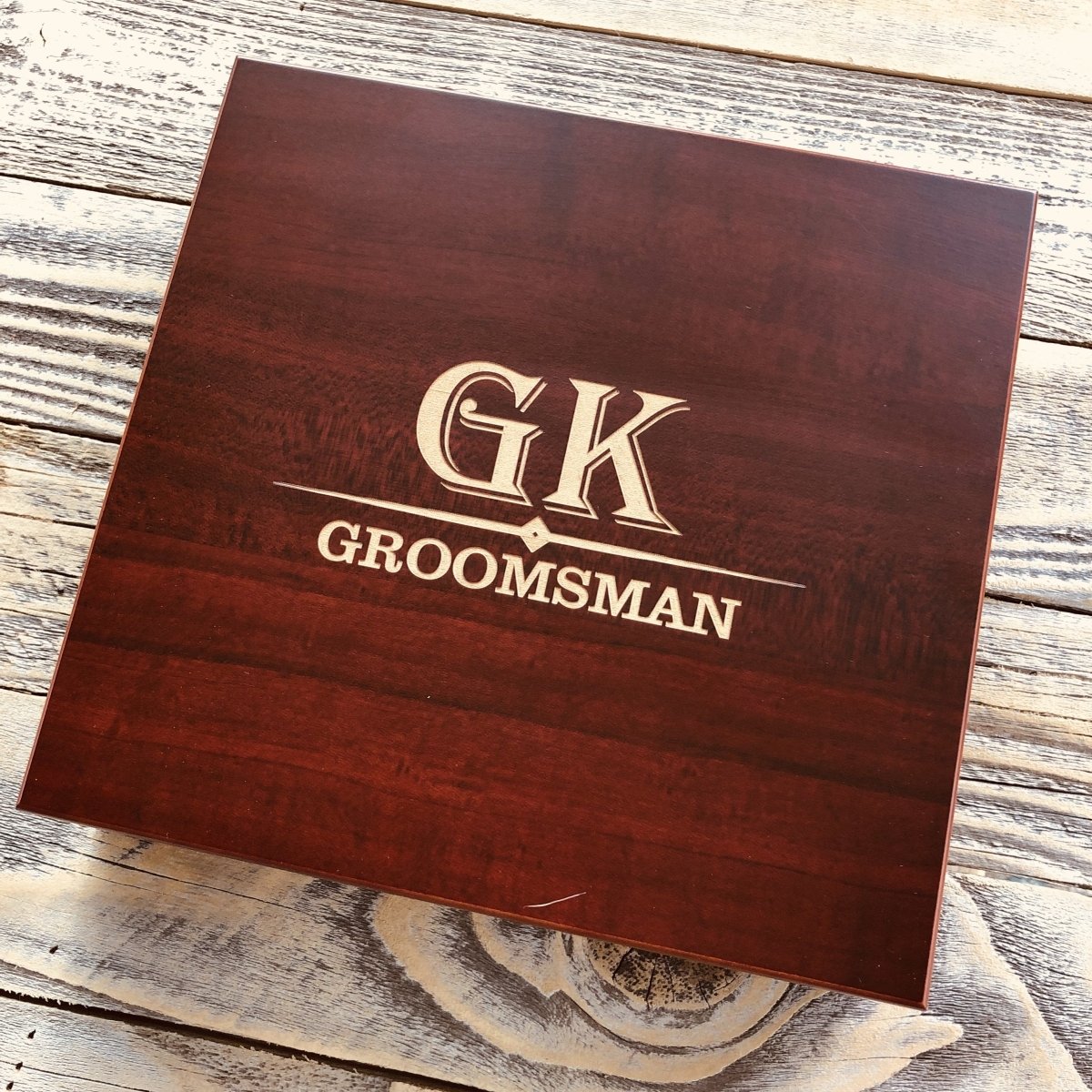 Unique Personalized Luxury Groomsmen Gift Box Customized Groomsmen Gifts Gifts for Men by Groovy Guy
