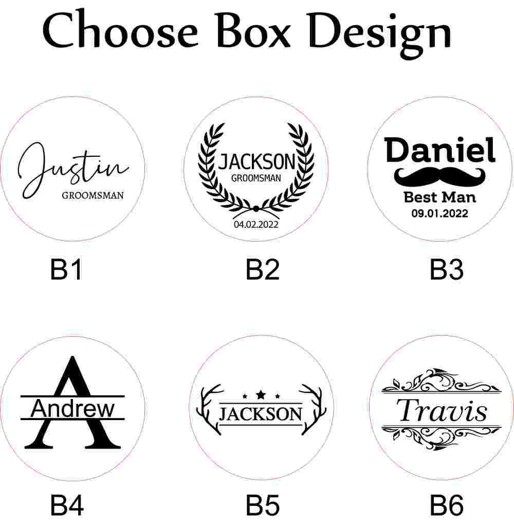 Engraved Cufflinks Set