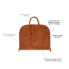 Luxury Leather Suit Carrier