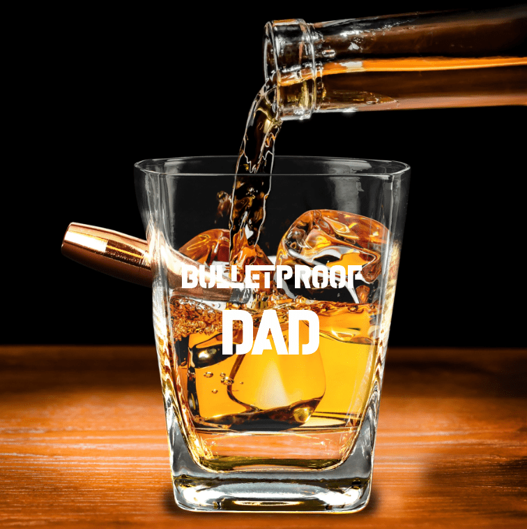 Unique Personalized Bulletproof Dad Customized Fathers Day Gifts for Men by Groovy Guy