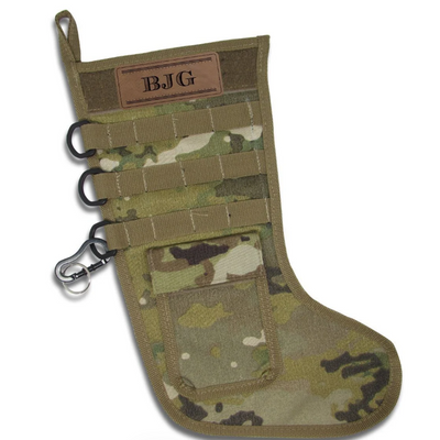 Mens Tactical Christmas Stocking Personalized