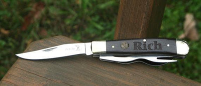 Engraved Campers Knife
