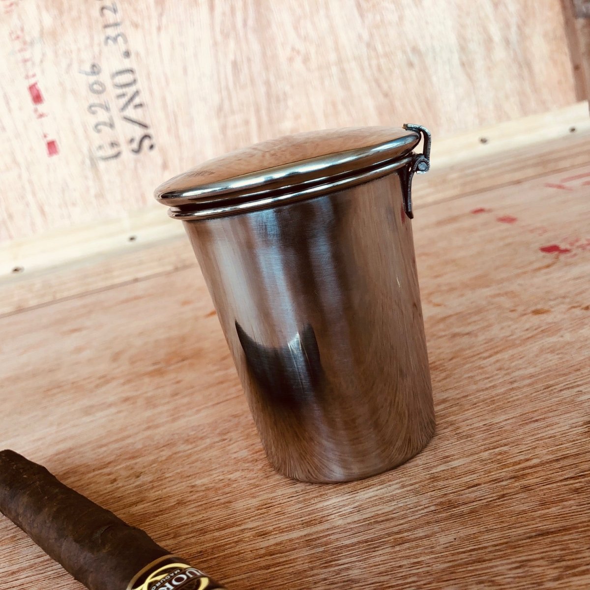 Unique Personalized Car Ash Tray Customized Cigar Gifts for Men by Groovy Guy