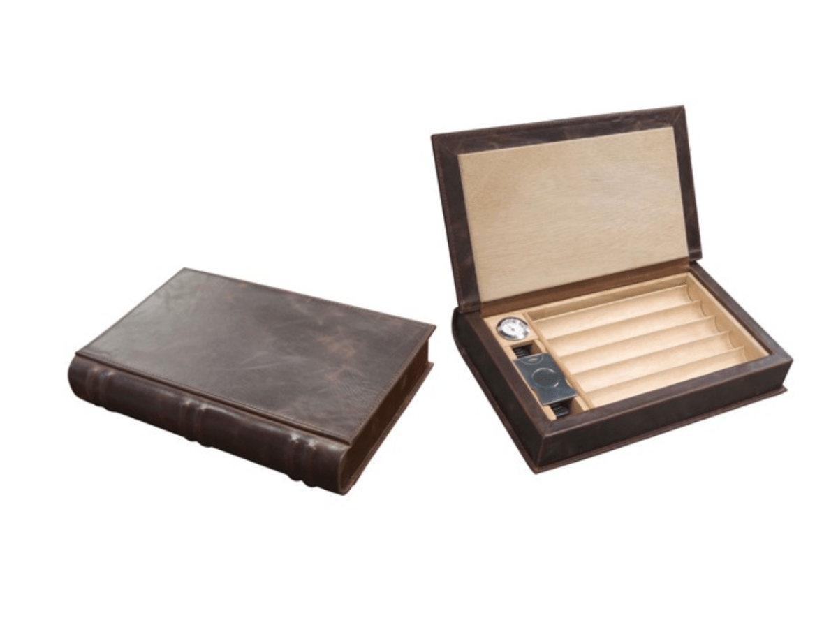 Unique Personalized Hidden Humidor Customized Gifts for Men by Groovy Guy