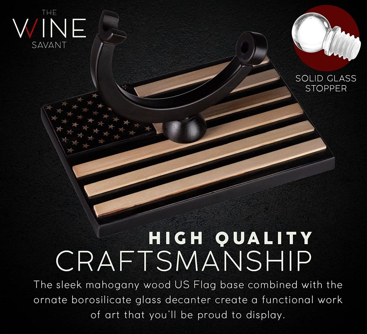 Unique Personalized Airforce Whiskey Decanter Set Customized Decanter Set Gifts for Men by Groovy Guy