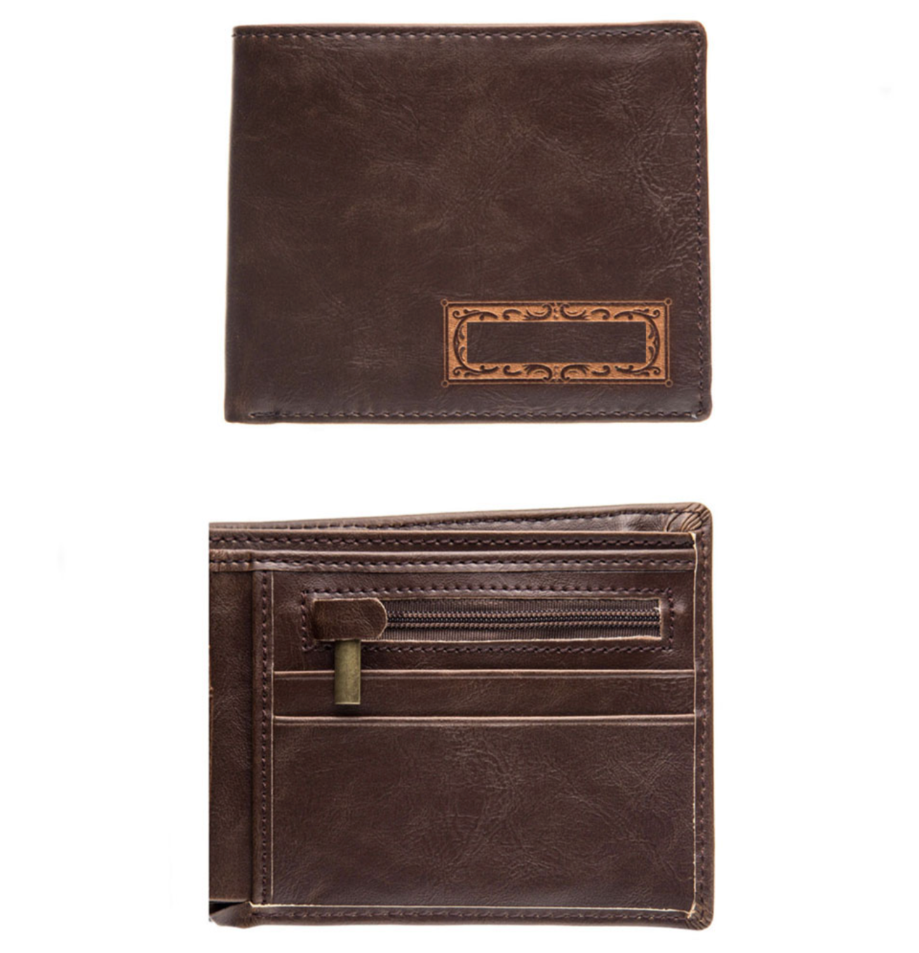The Keepsake Personalized Leather Wallet