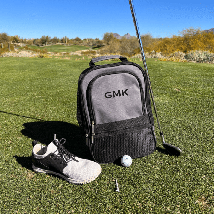 Unique Personalized Cleat Carry Customized Golf Gifts for Men by Groovy Guy