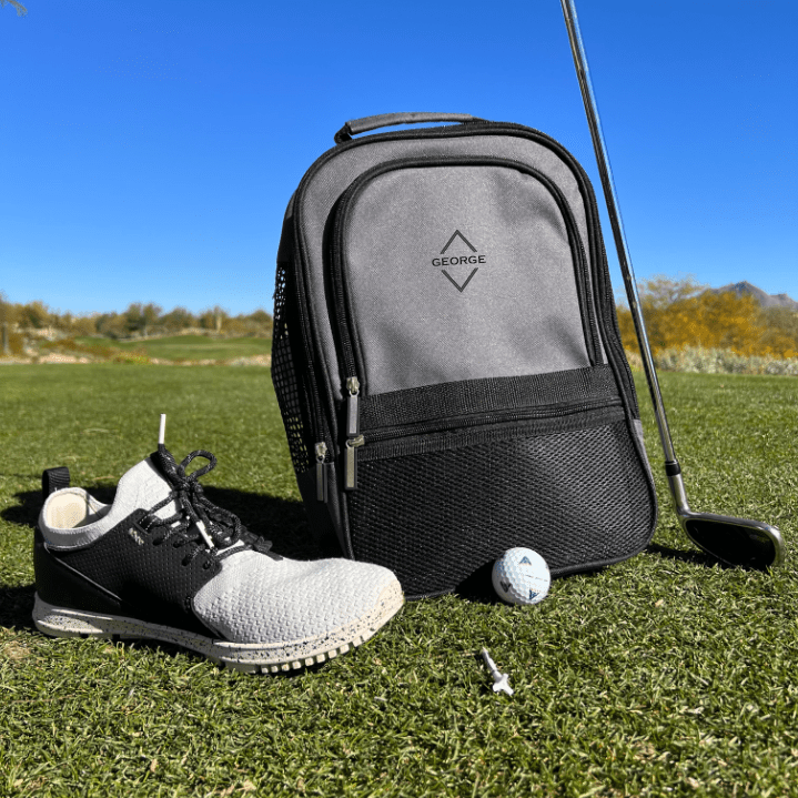 Unique Personalized Cleat Carry Customized Golf Gifts for Men by Groovy Guy