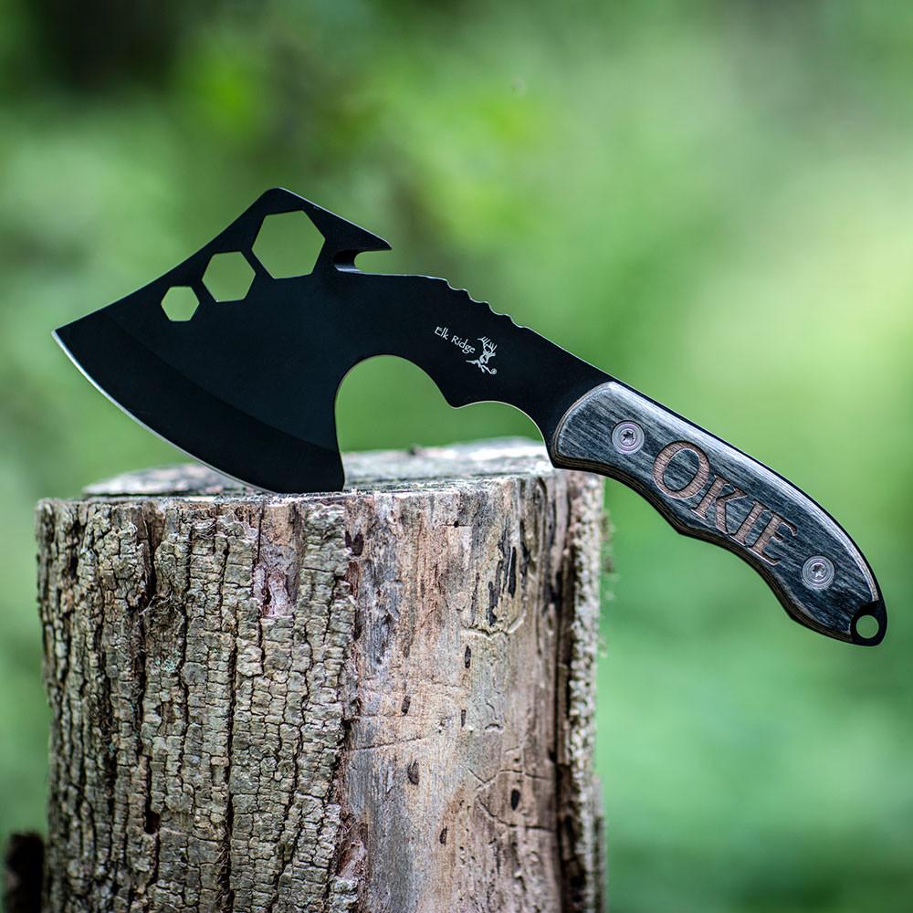 Custom Cleaver Engraved Hatchet