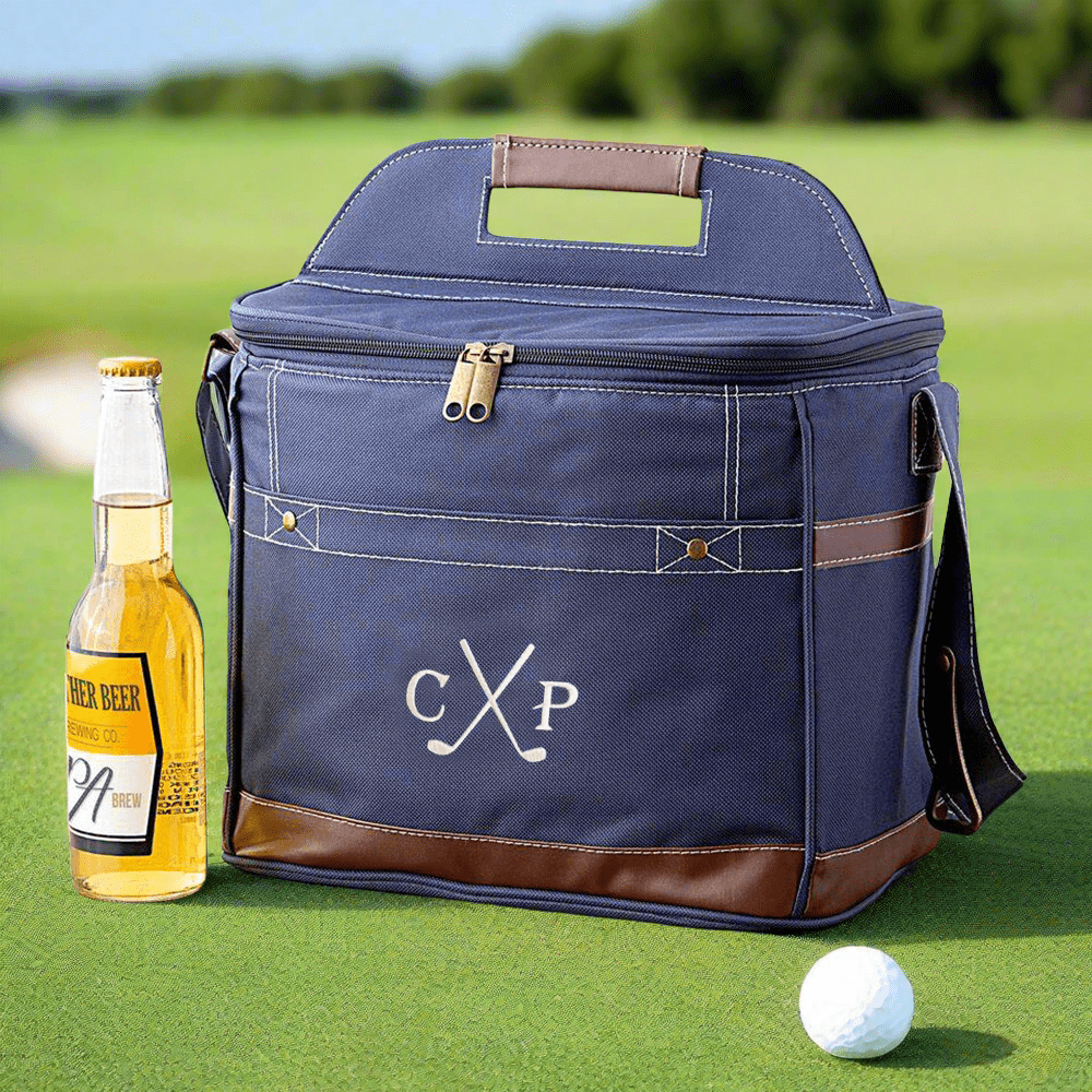 Unique Personalized Personalized Golf Cooler Bag Customized Golf Gifts for Men by Groovy Guy