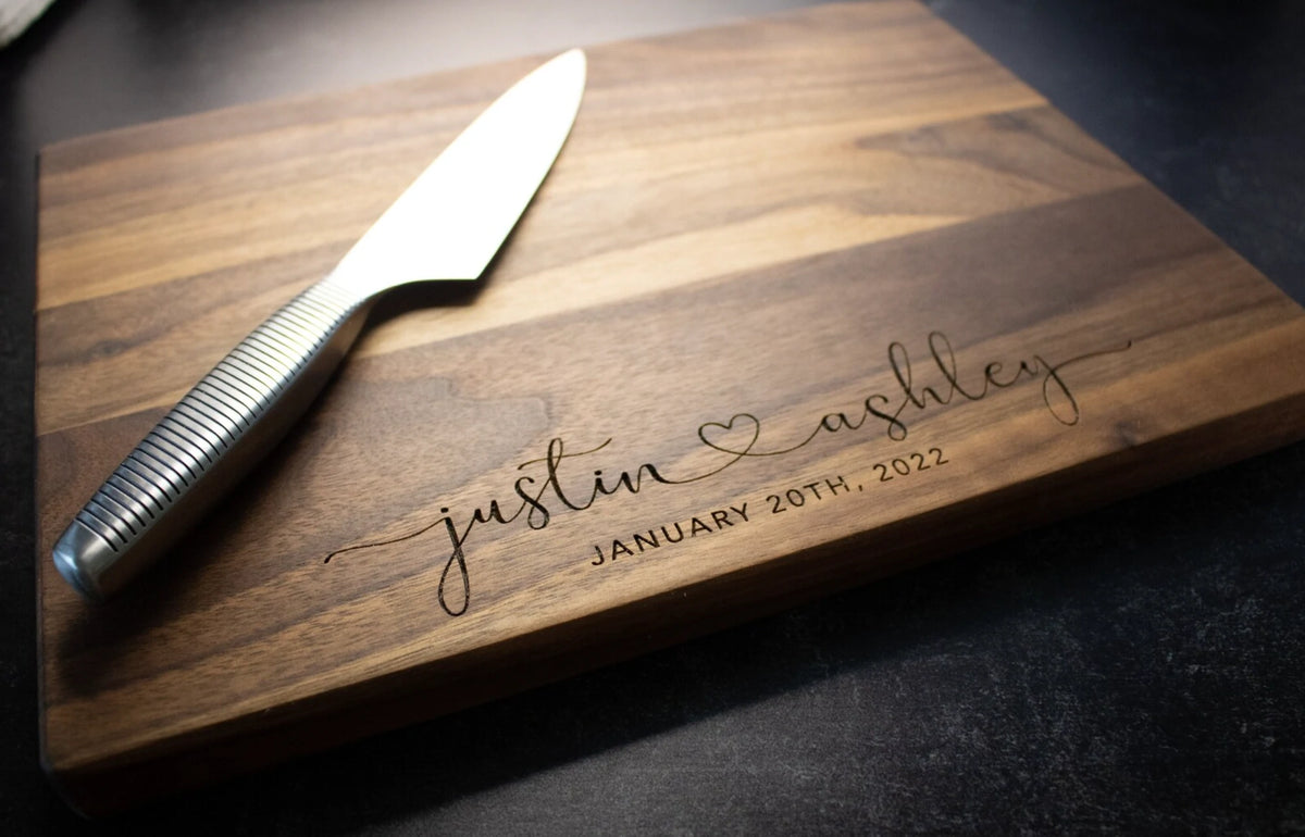 Unique Personalized Wood You Be Mine Cutting Board Customized cutting boards Gifts for Men by Groovy Guy