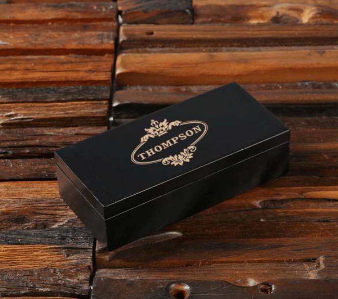 Unique Personalized Cuffed Set Customized Gift Sets Gifts for Men by Groovy Guy