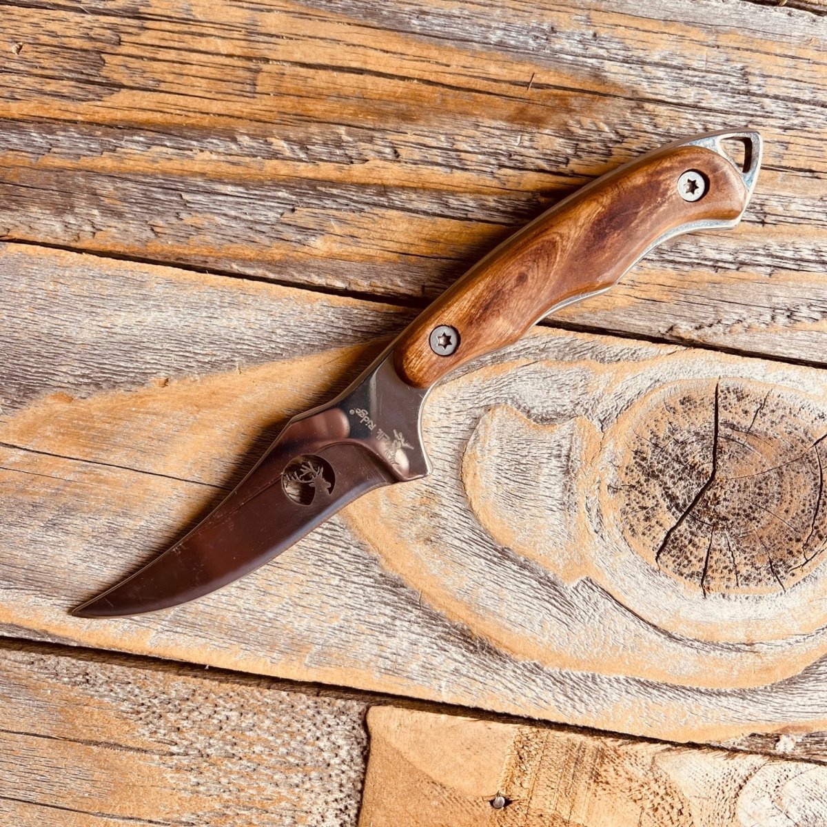 Unique Personalized Bloke & Dagger Customized Knives Gifts for Men by Groovy Guy