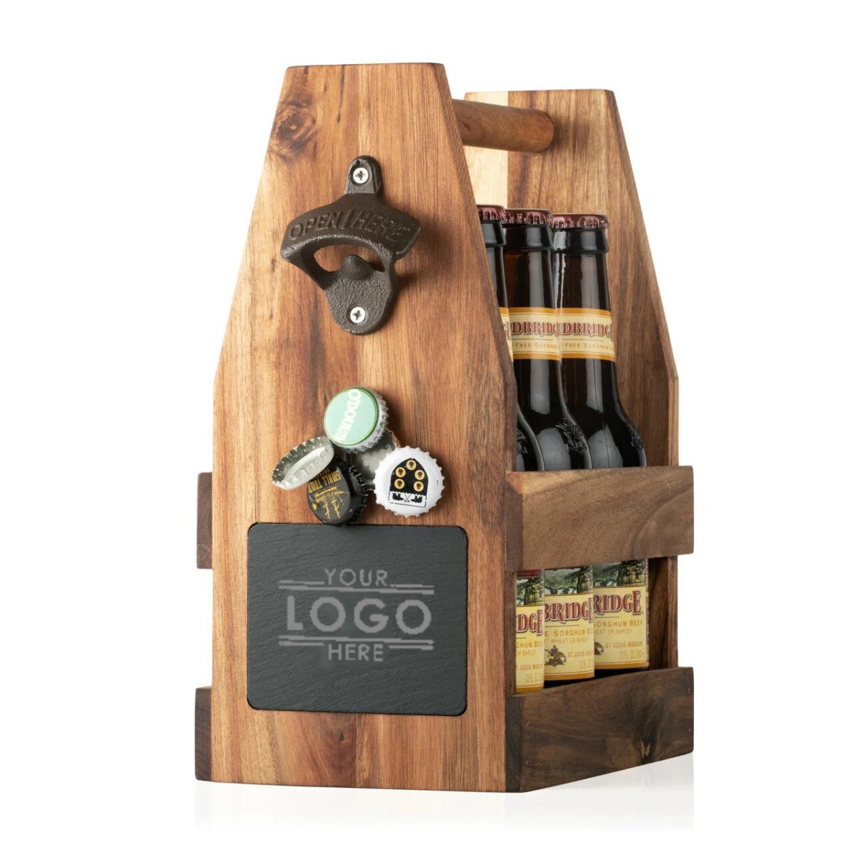 Unique Personalized Custom Bottle Carrier Customized Gifts for Men by Groovy Guy