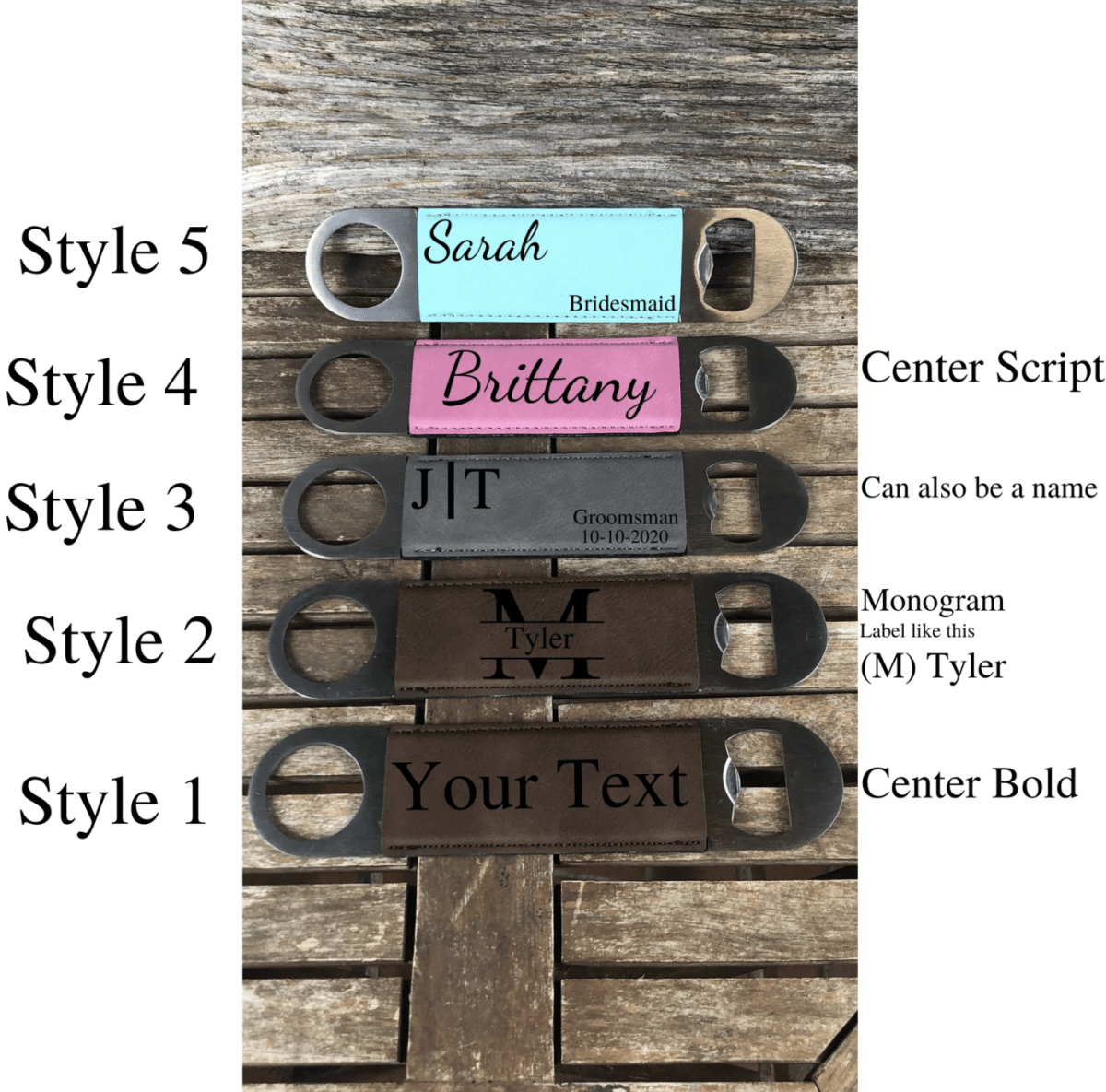 Leather Bottle Opener