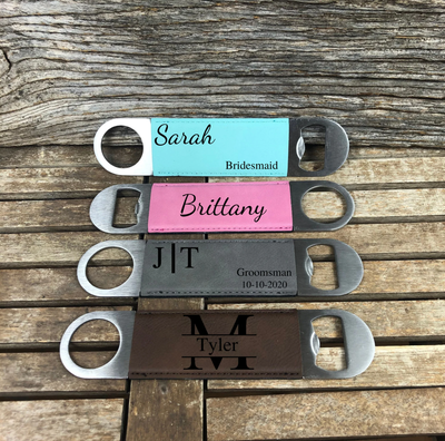 Leather Bottle Opener - Groovy Guy Gifts
