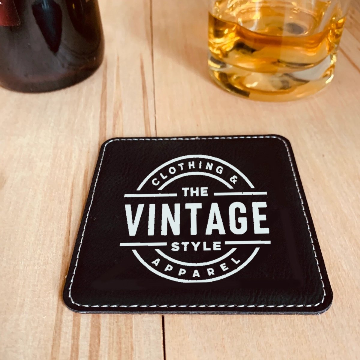 Unique Personalized Custom Coaster Set Customized Gifts for Men by Groovy Guy