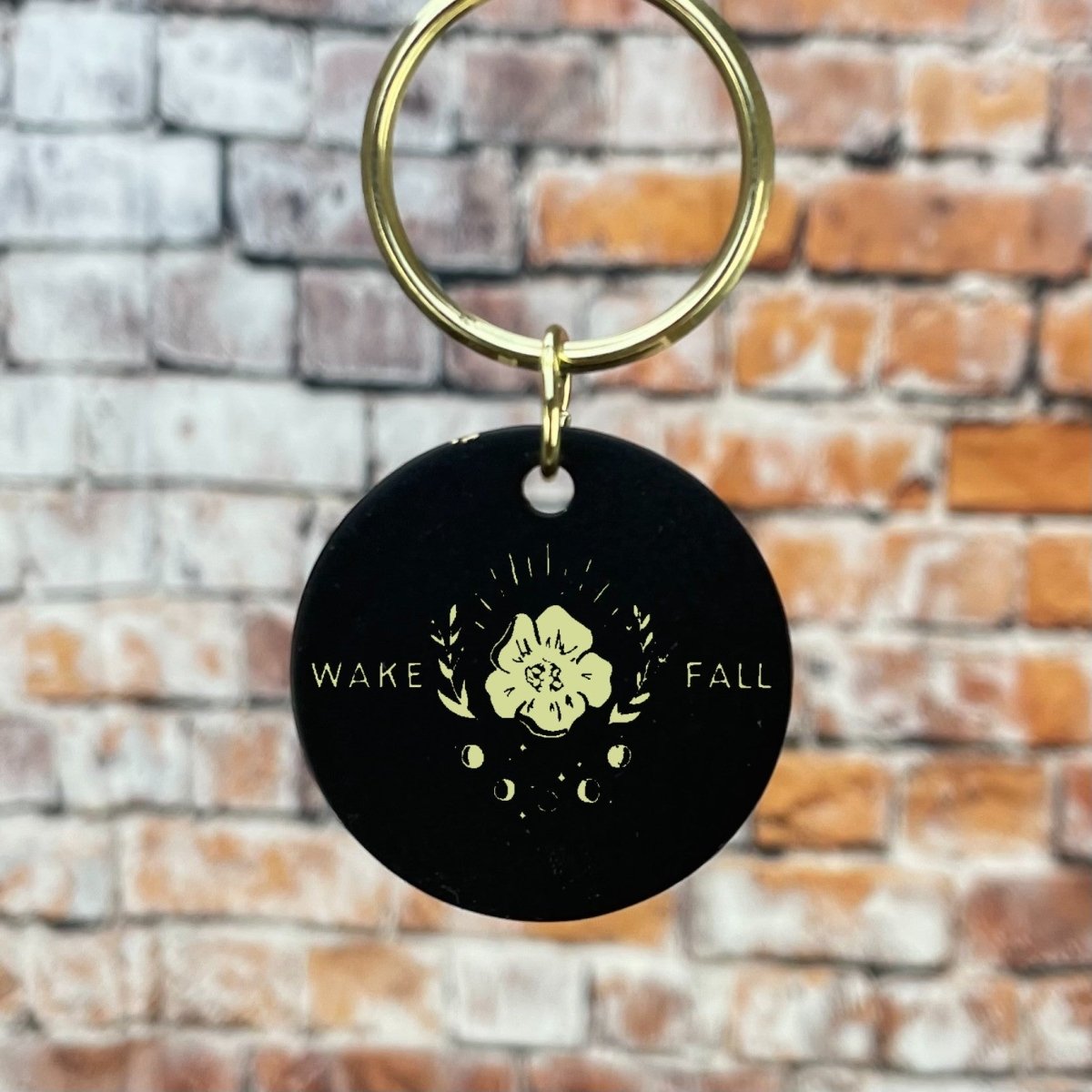 Unique Personalized Custom Logo Keychain Customized Gifts for Men by Groovy Guy