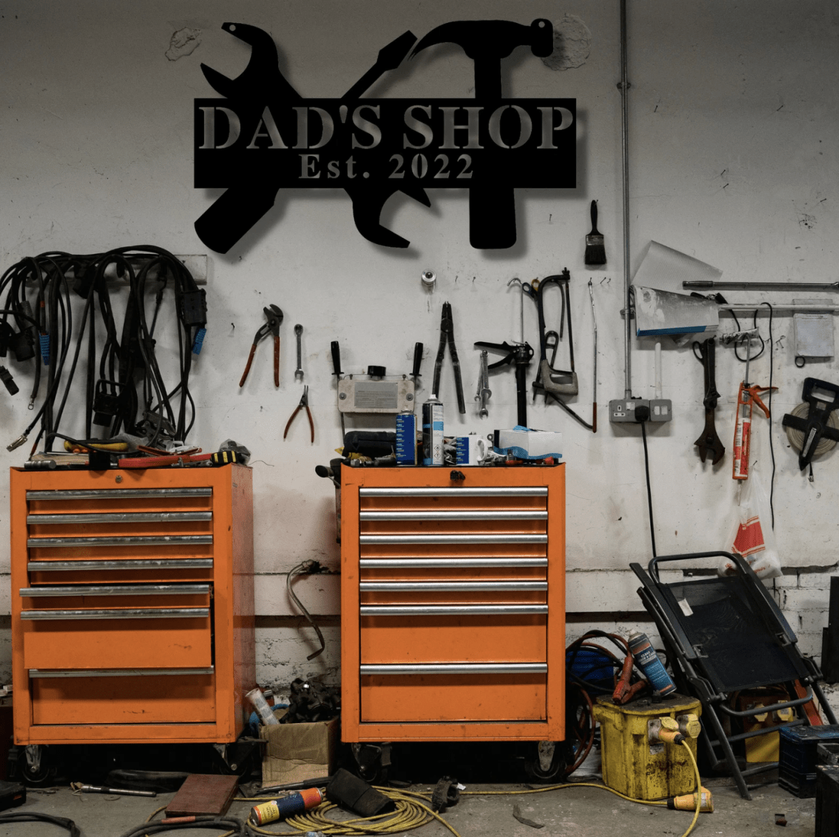 Work Shop Metal Sign