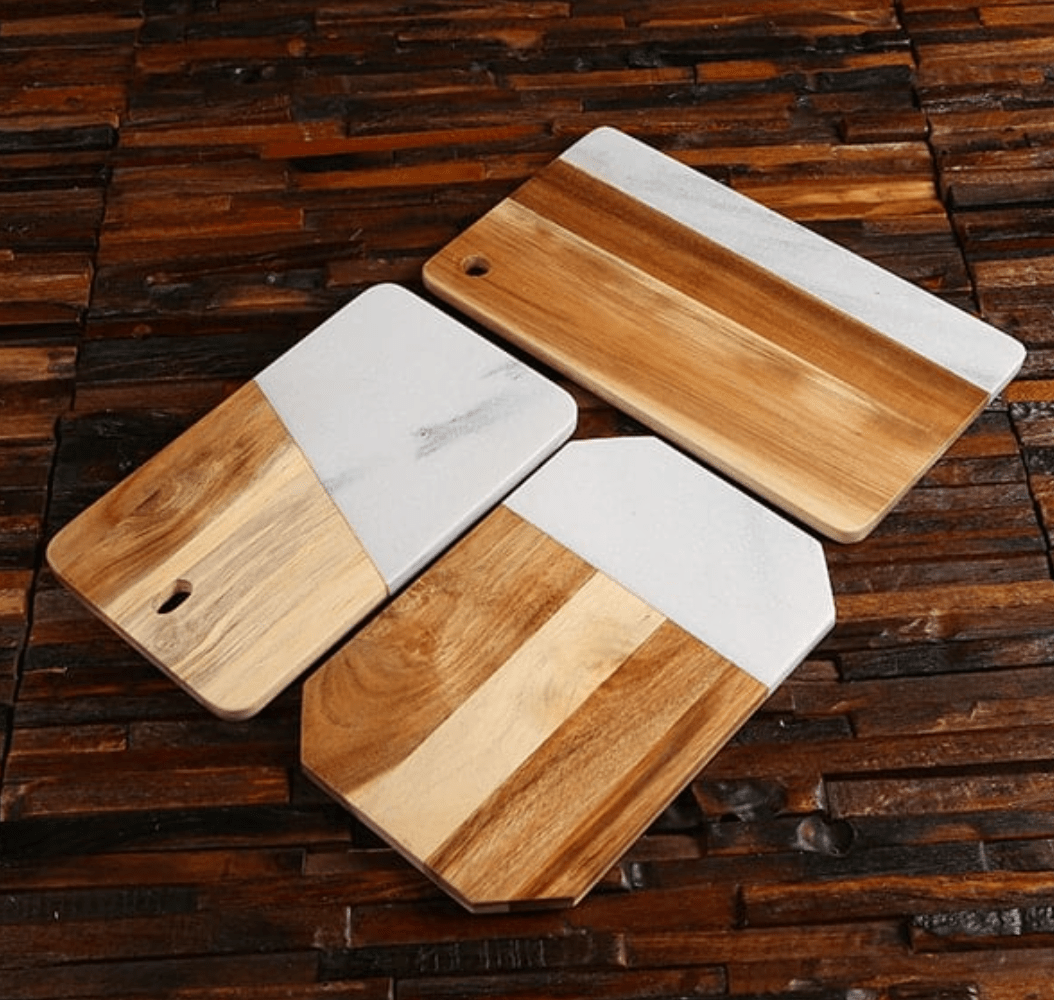 Unique Personalized Custom Wooden Cutting Boards Customized Gift Sets Gifts for Men by Groovy Guy
